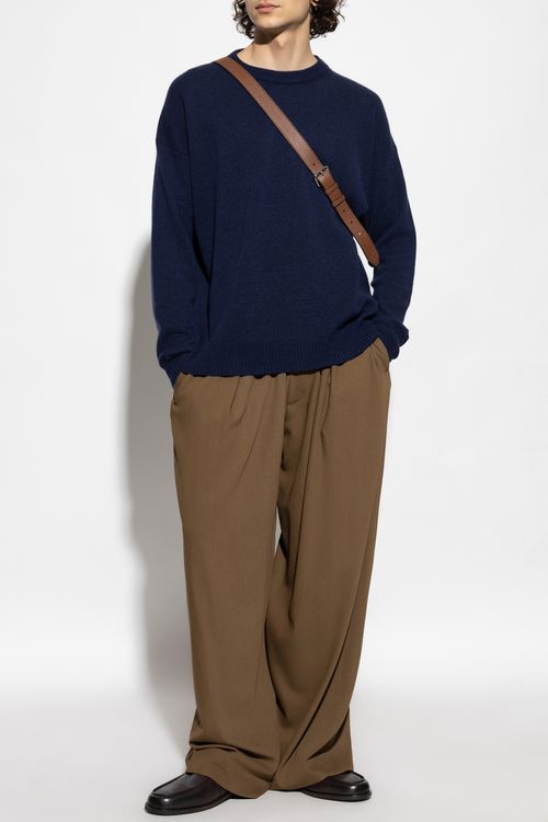 JIL SANDER Cashmere Sweater, Men's, Navy Blue