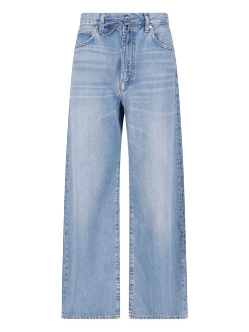 Women's Denim Jeans with Soft Tactile Finish