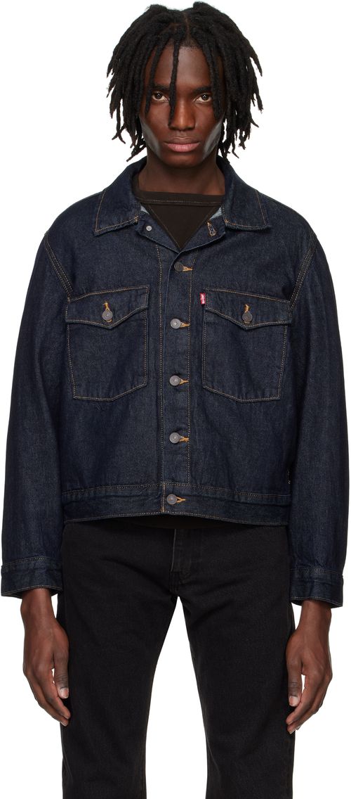 Levi's Navy Embarcadero Station Denim Jacket