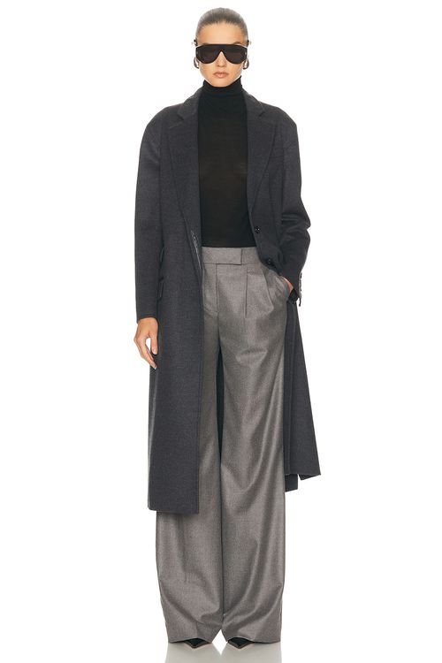 TOM FORD Single Breasted Coat in Grey