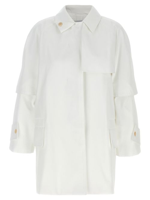 Baba Trench Coat — White