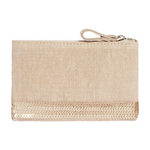 Zipped clutch