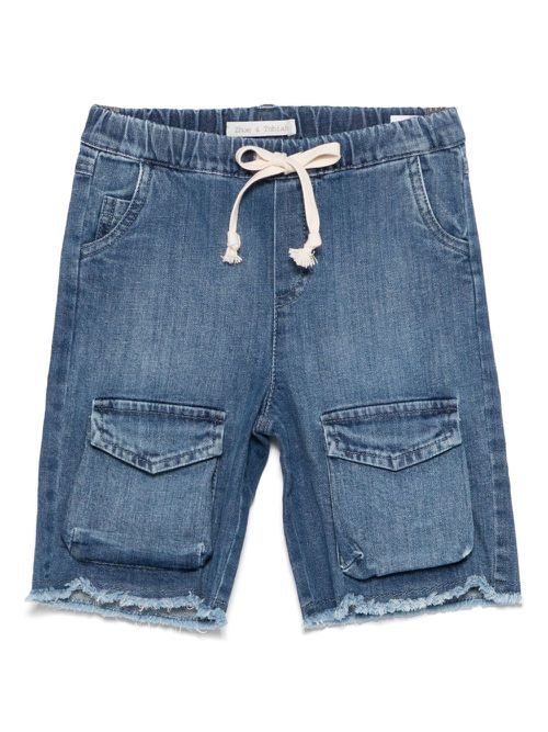 Zhoe & Tobiah denim cargo shorts - Blue