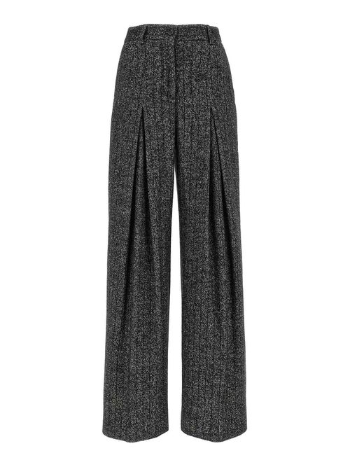 Striped Wool Pants