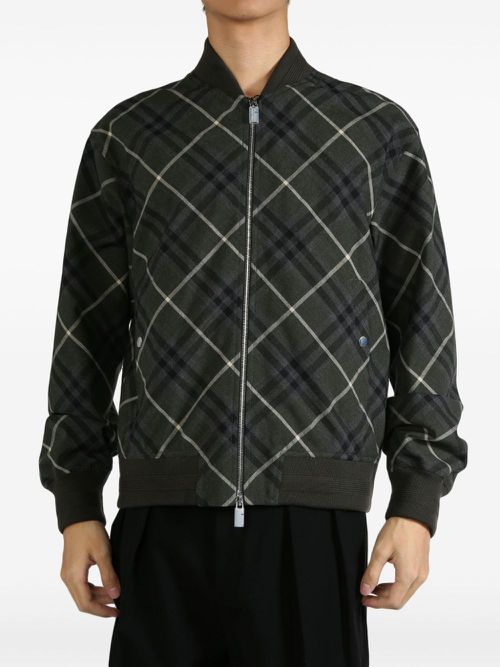Check jacket - Grey