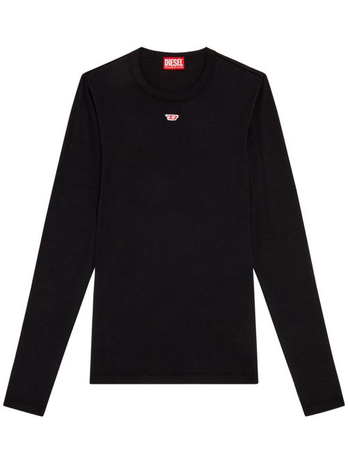D-Ribber long-sleeved T-shirt - Black