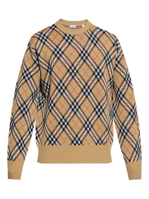 Checked Sweater