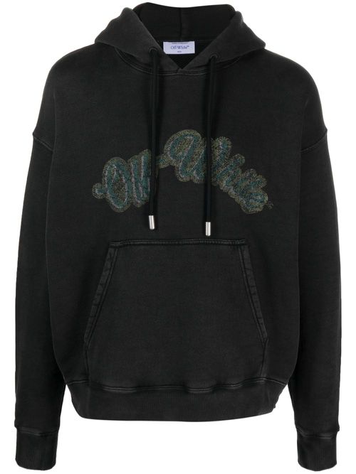 Bacchus Skate graphic-print hoodie - Black