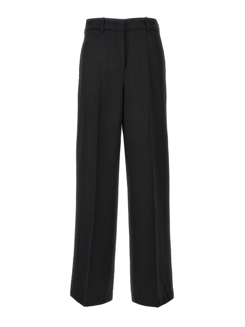 Black pleated pants