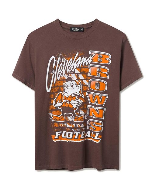 Women's Nfl Cleveland Browns Brick Vintage Tee