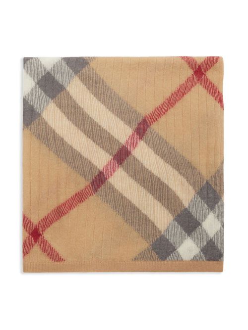 House Check baby blanket - Neutrals