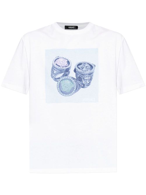 Graphic-print T-shirt - White