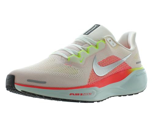 Nike Zoom Pegasus 41 Men's Road-Running Shoes (HQ3220-100, White/Metallic Gold/Light Smoke Grey/Black)