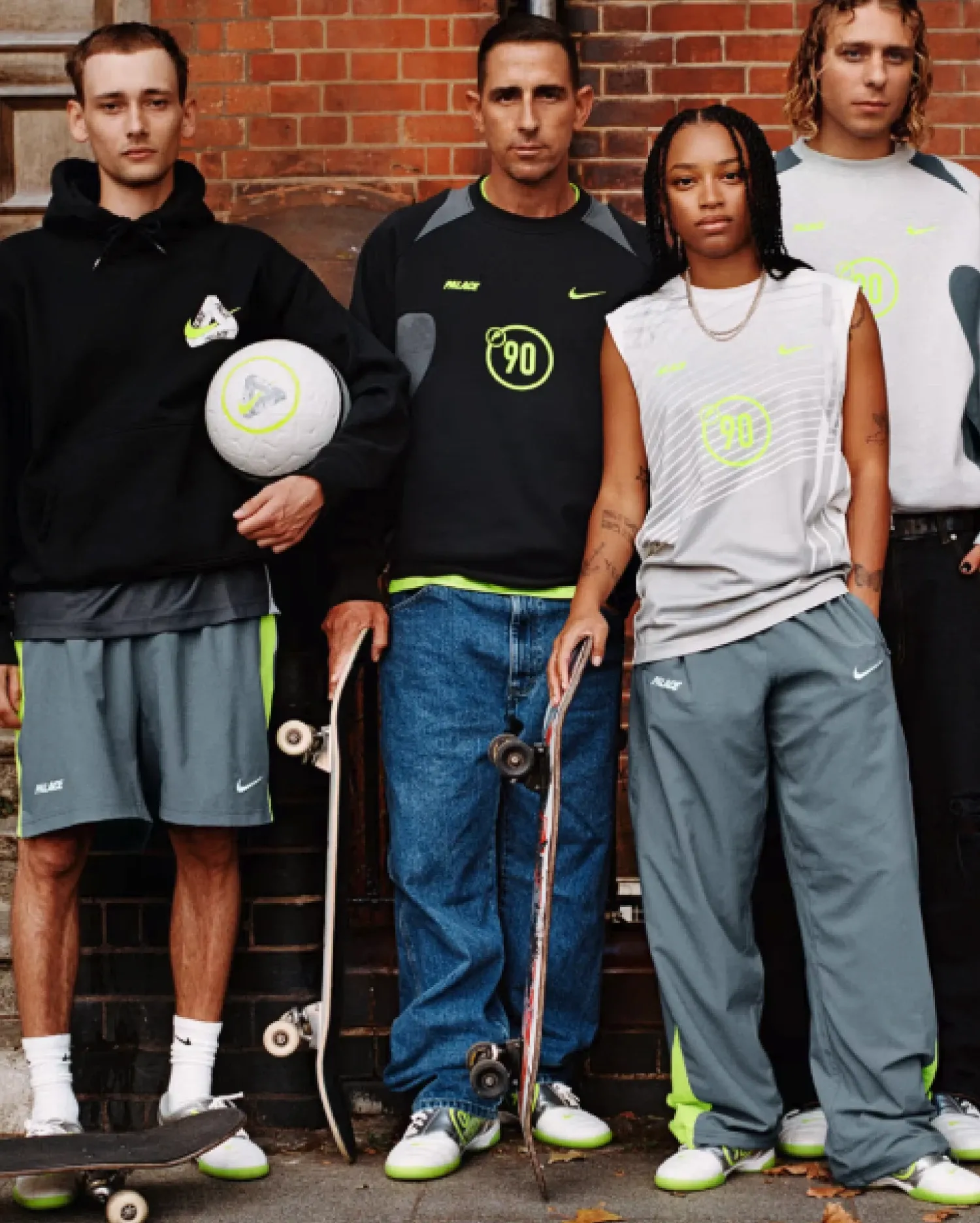 Palace and Nike Unveil Debut Football-Inspired Capsule