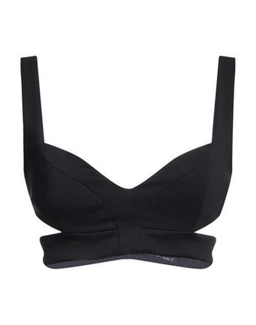 Woman Top Black Size L Viscose, Polyamide, Elastane