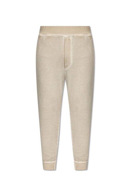 Logo Printed Elastic Waist Sweatpants