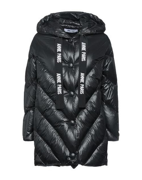 Woman Puffer Black Size 4 Polyamide