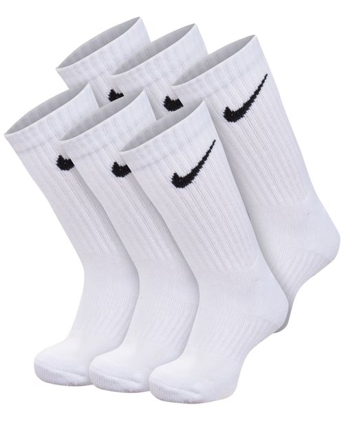 Little Boys 6-Pk. Performance Crew Socks - White