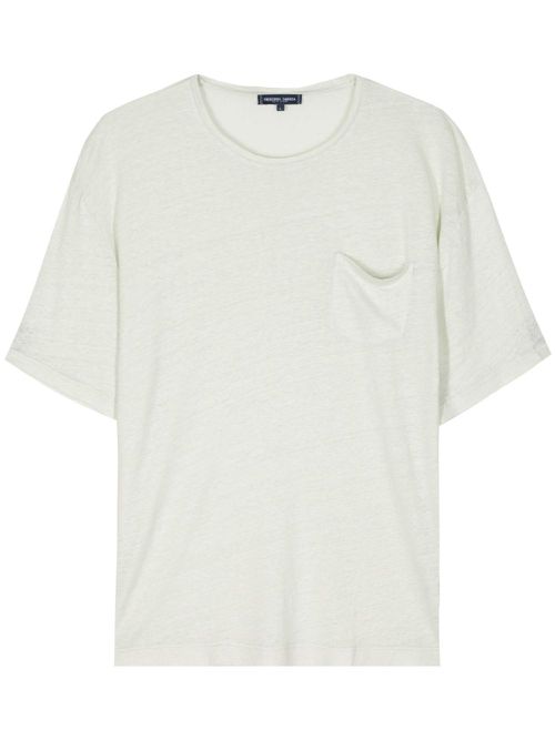 Carmo linen T-shirt - Green
