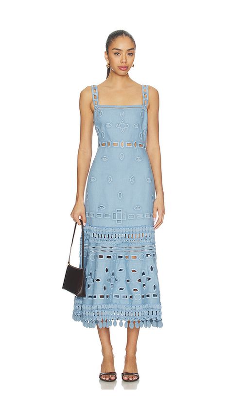 Alexis Evelyn Dress in Blue. M. Also in