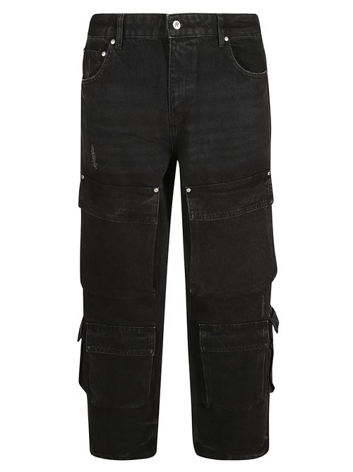 R3Ca Cargo Denim Trousers