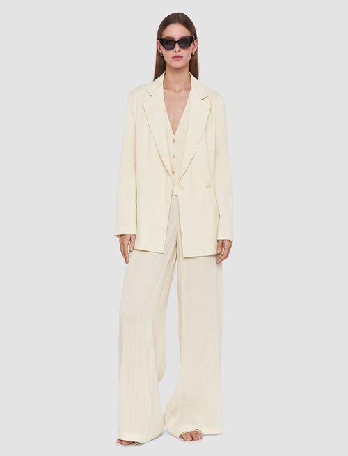 Amelot Pleat Jacquard Jacket - 44