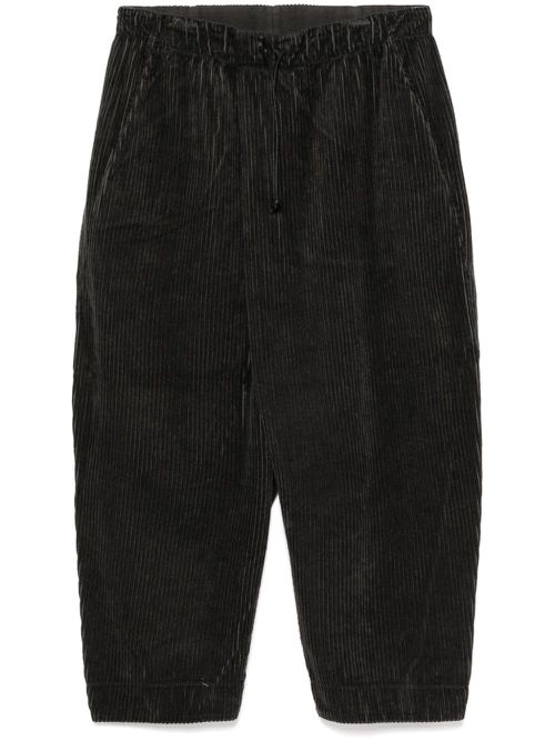 Corduroy trousers - Black