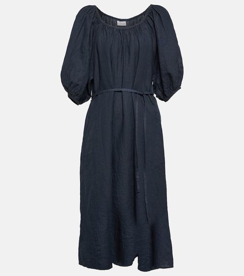 Elly off-shoulder cotton midi dress