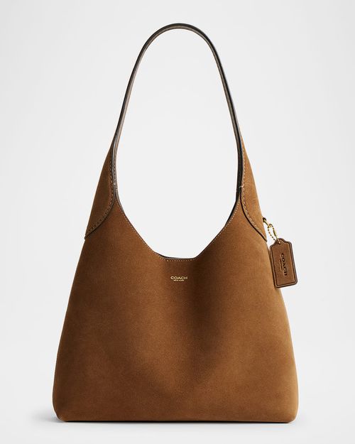 Brooklyn 28 Suede Shoulder Bag