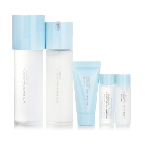 Water Bank Blue Hyaluronic 2 Step Essential Set for Combination To Oily Skin