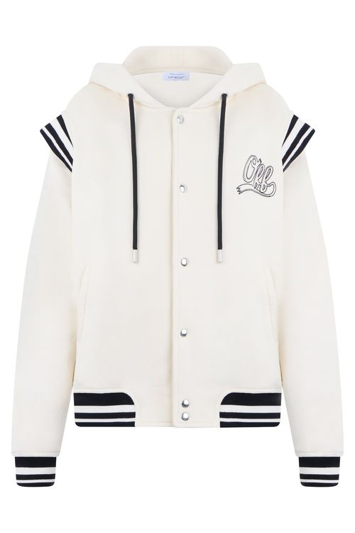 Sporty Cotton Bomber Jacket