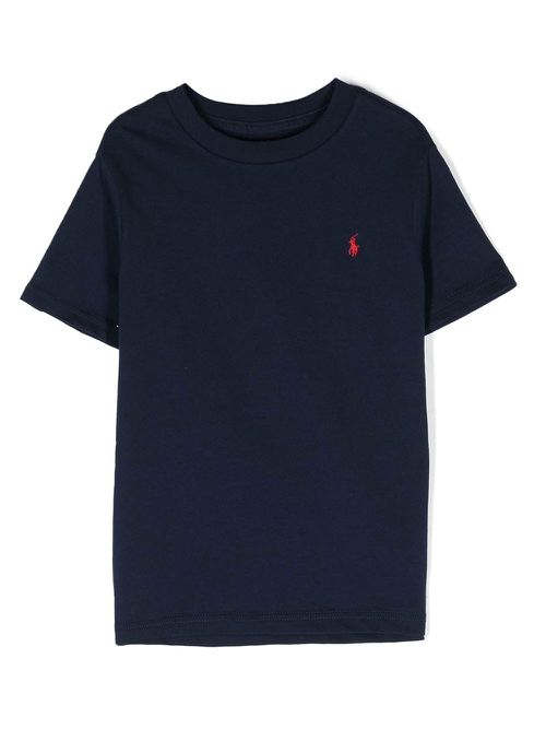 Cotton Jersey Crewneck T-Shirt