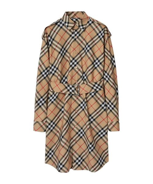 Vintage Check cotton shirtdress