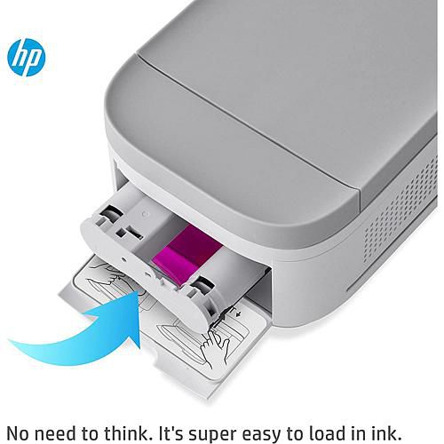 HP 여성 "4"" x 6” Sprocket Studio Plus Wi-Fi Portable Photo Printer"