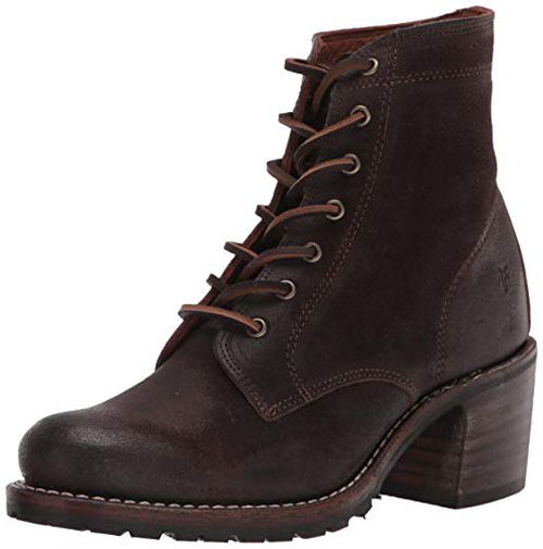 Frye Women's Sabrina 6G Lace Up Combat Boots
