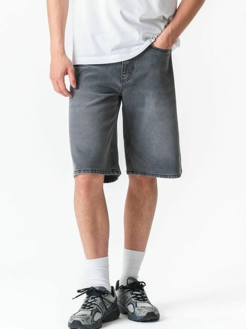 TEESHOPPEN Pantaloni ' Denim shorts ' grigio