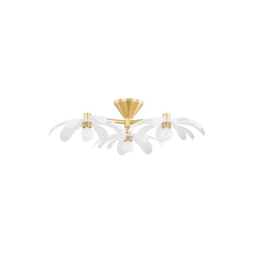 Mitzi Twiggy Ceiling Light in Aged Bra