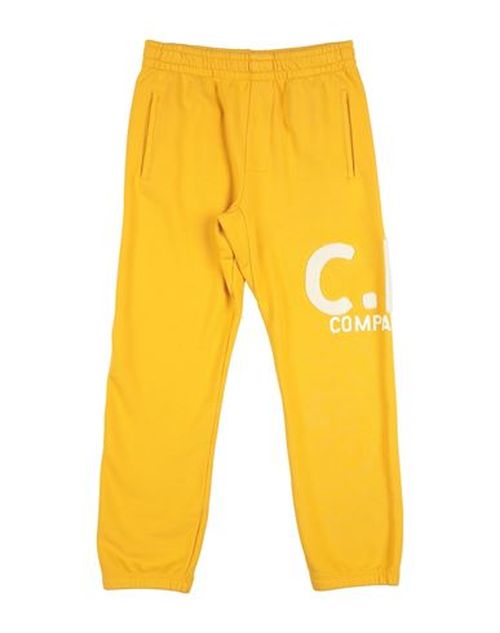 C. p. Company Undersixteen Kid Boy Pants Marigold Size 10 Cotton