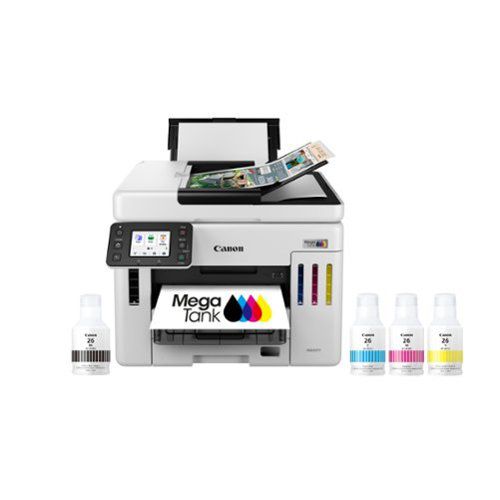 Megatank GX7120 Wireless All-In-One SuperTank Inkjet Printer with Fax - White