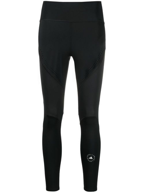 TruePurpose logo-print leggings - Black