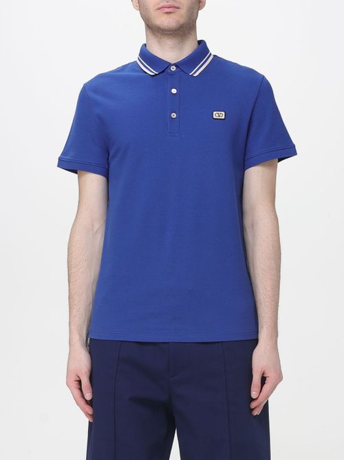 Polo Shirt Men color Blue