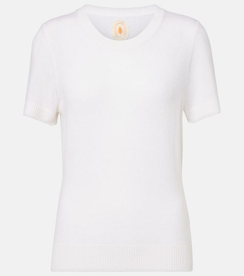 Knitted cashmere T-shirt