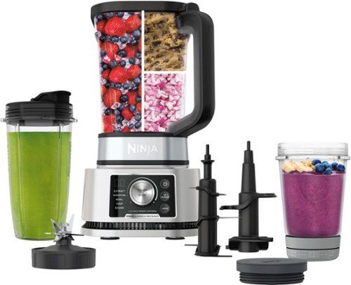 Foodi Power Blender & Processor System, Smoothie Bowl Maker & Nutrient Extractor*, 1400WP smartTORQUE 6 Auto-iQ - Silver