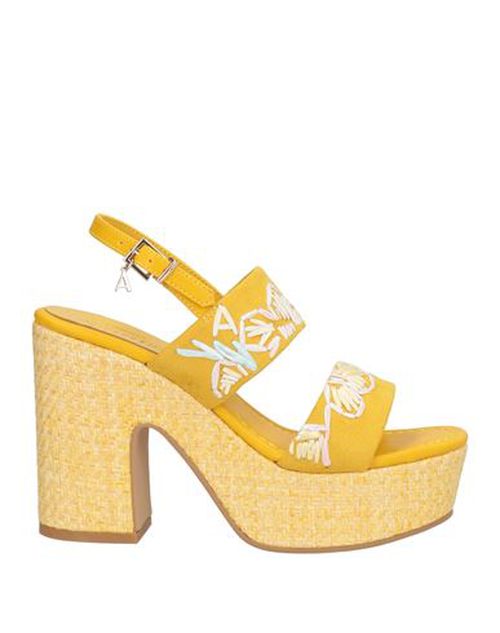 Woman Sandals Marigold Size 7 Textile fibers