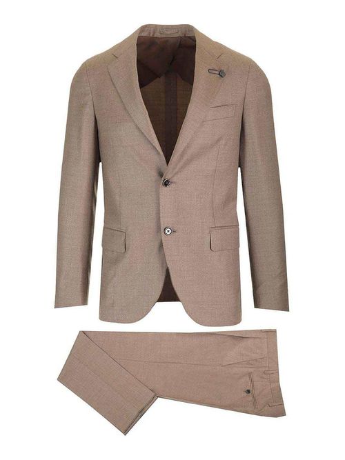 Single Breasted Wool Suit