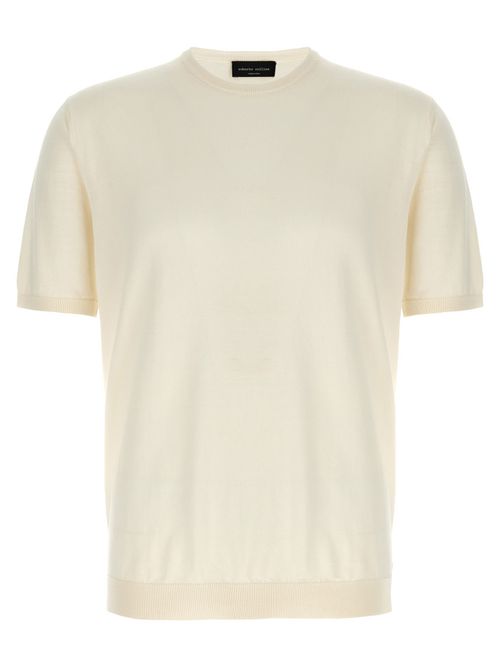Beige Knitted T-shirt