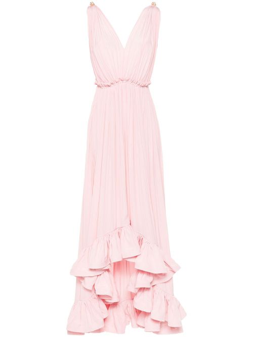 Ruffled gown - Pink