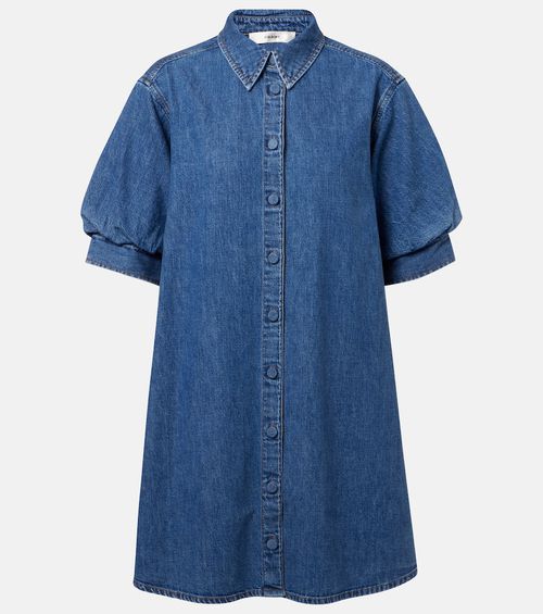 Play denim minidress
