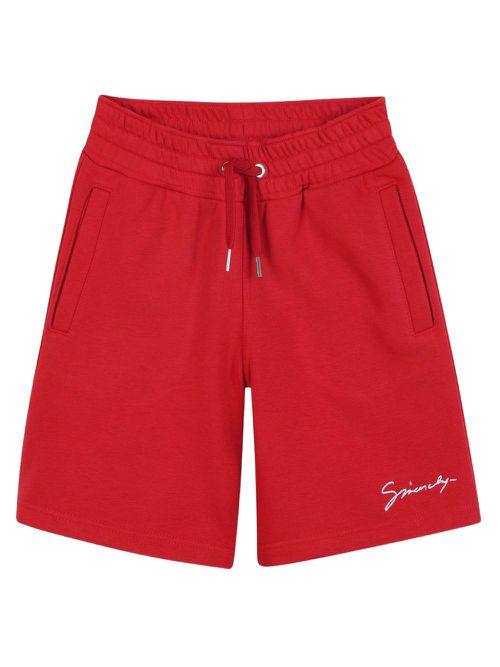 Logo-embroidered track shorts