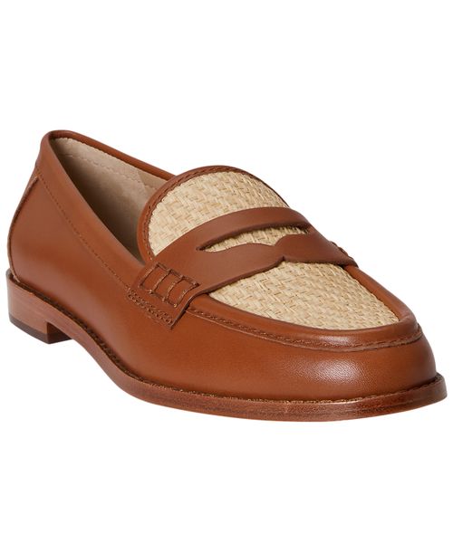 Women's Wynnie Almond Toe Loafers - Lauren Tan/Natural